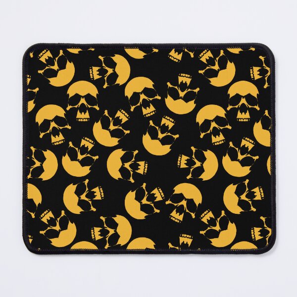 Item preview, Black And Yellow Skull Pattern designed and sold by TMBTM.