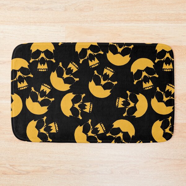 Item preview, Black And Yellow Skull Pattern designed and sold by TMBTM.