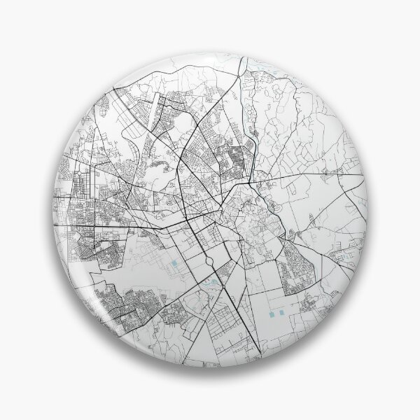Item preview, Marrakesh City Map of Morocco - Circle designed and sold by deMAP.