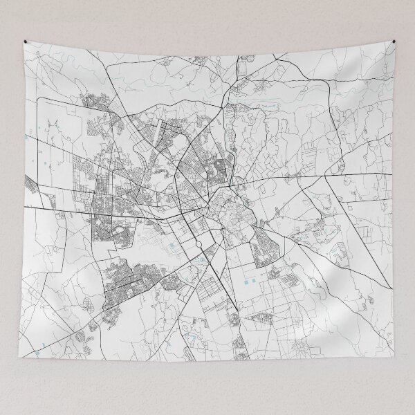 Item preview, Marrakesh City Map of Morocco - Circle designed and sold by deMAP.