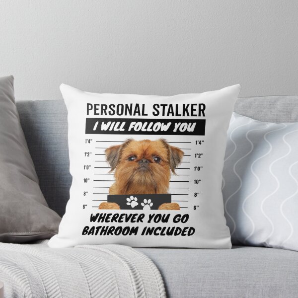 Artikelvorschau, Persönlicher Stalker-Hund – Brüsseler Griffon entworfen und verkauft von More Cute Dogs.