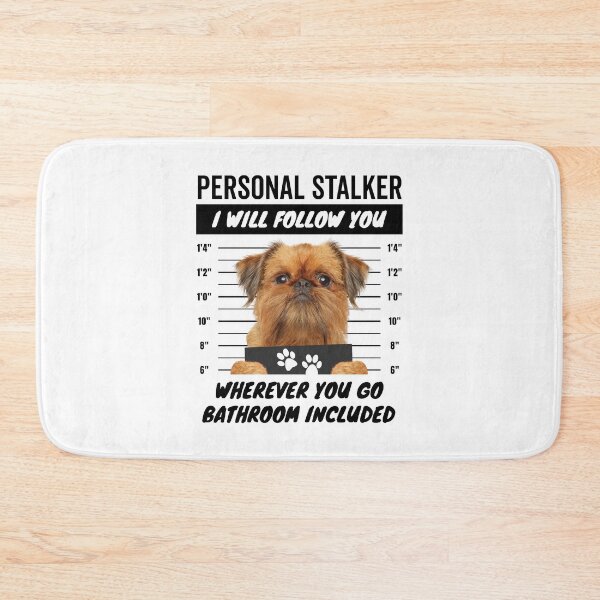 Item preview, Personal Stalker Dog – Brussels Griffon designed and sold by More Cute Dogs.
