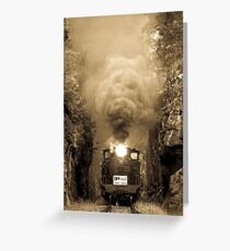 Bellbrid Steam Train Greeting Card