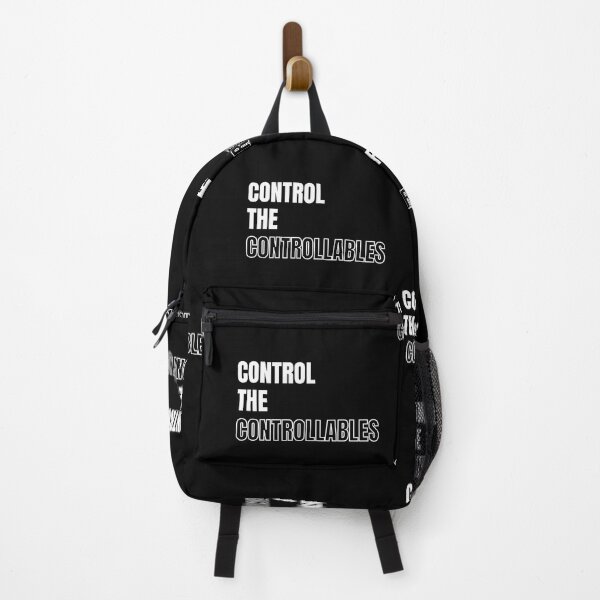 Item preview, Control the controllables. Text only design. White text. designed and sold by JellyBeenzz.