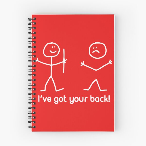 Item preview, Ive Got Your Back Funny Style Pattern designed and sold by blackspiderkid.