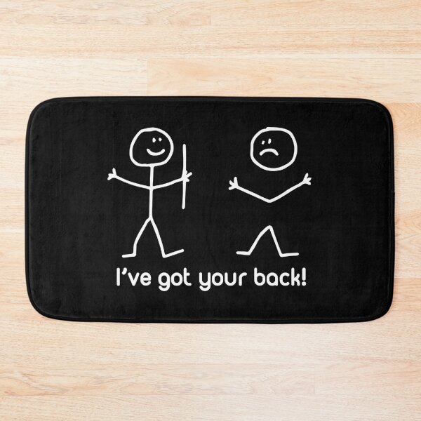 Item preview, Ive Got Your Back Funny Style Pattern designed and sold by blackspiderkid.
