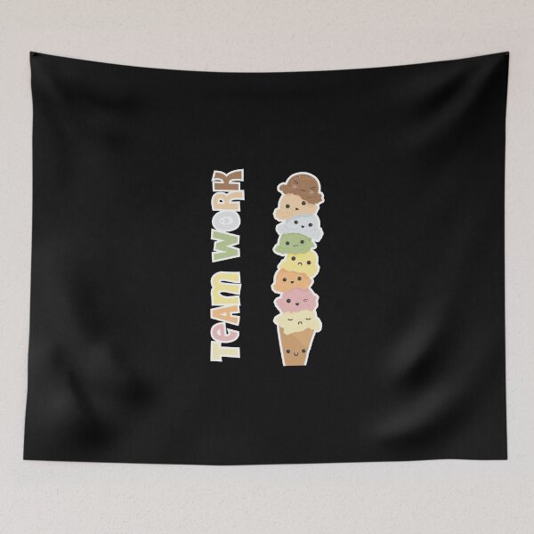 Item preview, Team Work Fitted T-Shirt designed and sold by rollinsale.