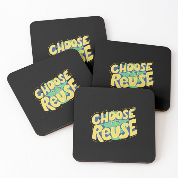 Item preview, Choose To Reuse - Gift For Environmentalist, Conservationist - Global Warming, Recycle, It Was Here First, Environmental, Owes, The World designed and sold by ExploreTheStore.