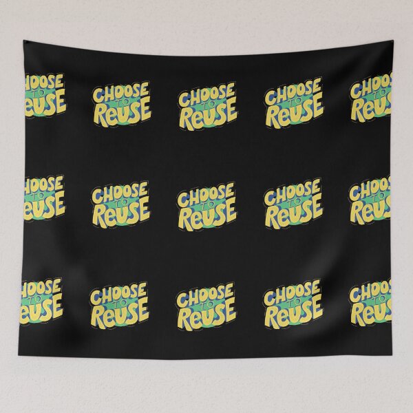 Item preview, Choose To Reuse - Gift For Environmentalist, Conservationist - Global Warming, Recycle, It Was Here First, Environmental, Owes, The World designed and sold by ExploreTheStore.