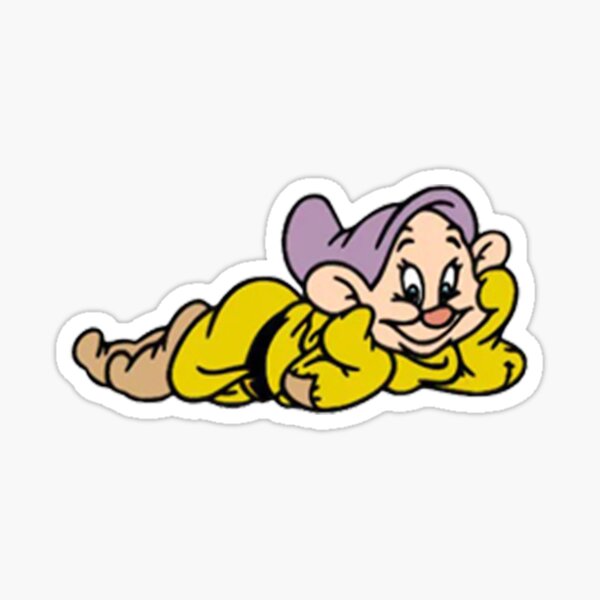 Love Dopey Sticker For Sale By Mayagibson Redbubble 