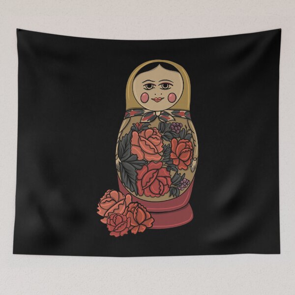 Item preview, For Men Women Russian Doll Mom Flowers Matryoshka Design designed and sold by Weissnat1982.