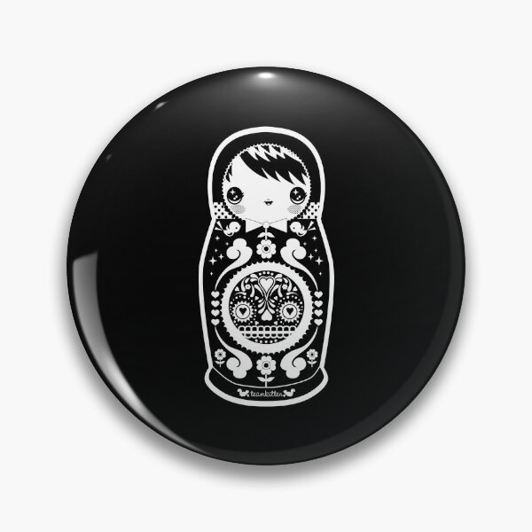 Item preview, For Mens Womens Baabaabushka White Flowers Matryoshka Design designed and sold by Weissnat1982.