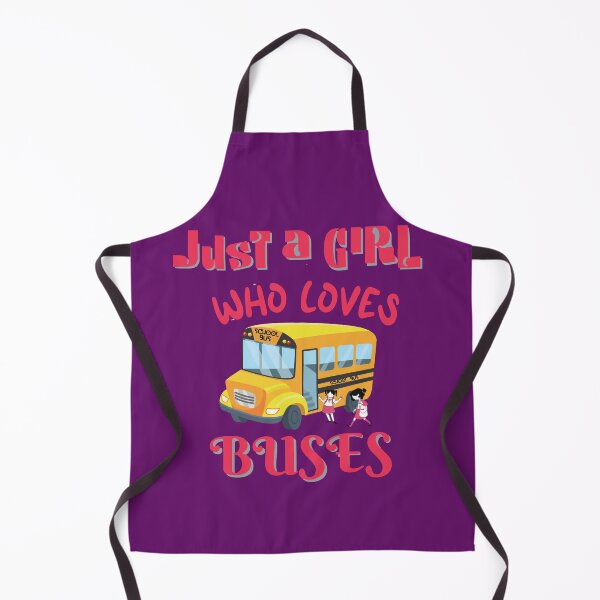 Item preview, Just A Girl Who Loves School Buses designed and sold by Baby Design229.