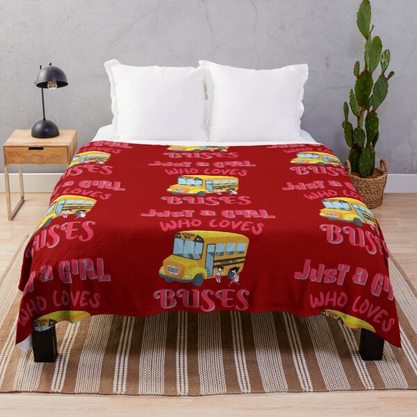 Item preview, Just A Girl Who Loves School Buses designed and sold by Baby Design229.