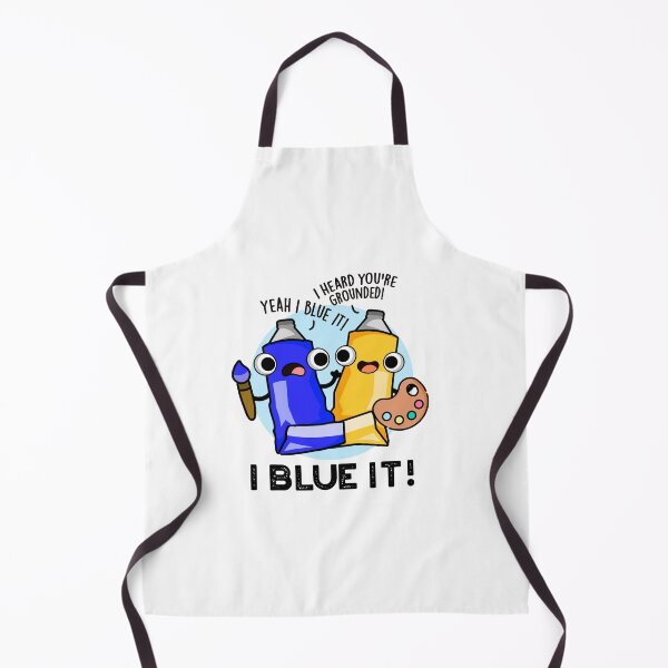 Item preview, I Blue It Funny Paint Puns designed and sold by punnybone.