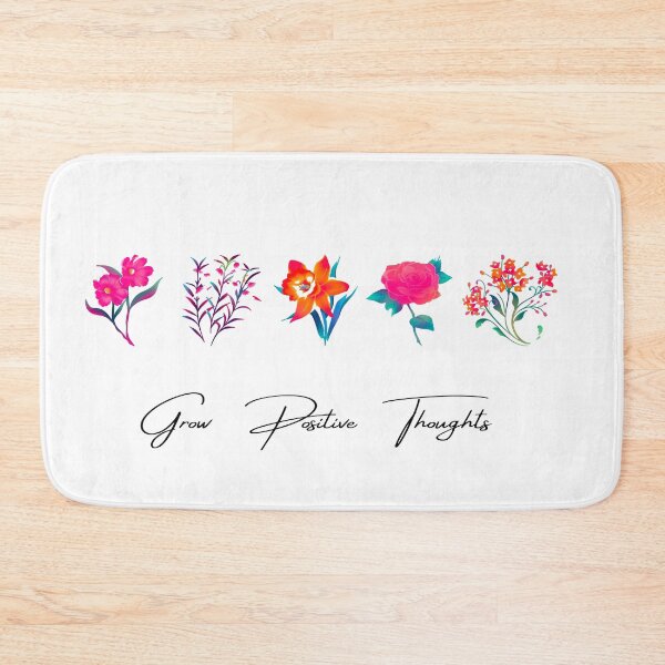 Item preview, Grow Positive Thoughts | Positive quote | Essential  designed and sold by Nilima Bano ⭐⭐⭐⭐.