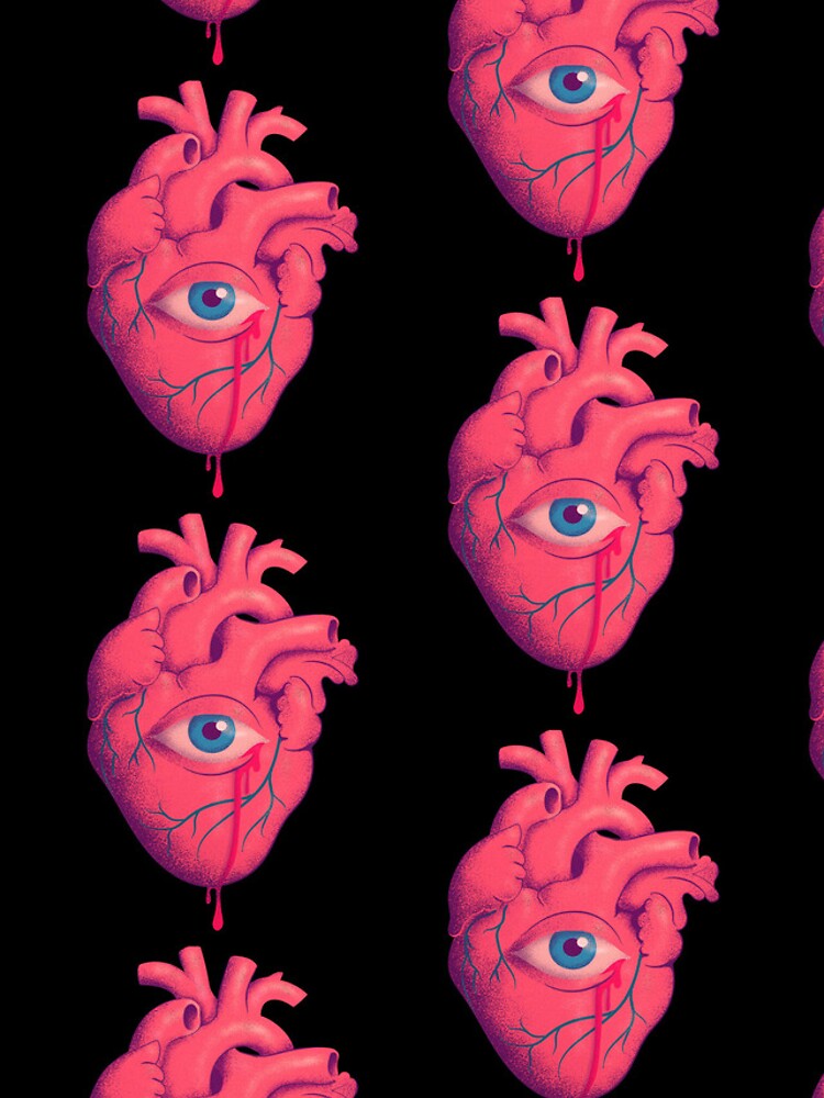 Weirdcore Drippy Heart | Poster