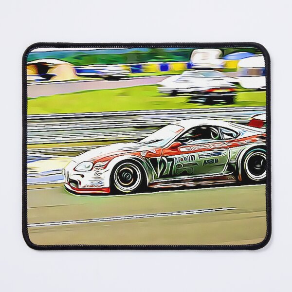 Item preview, Toyota Supra Racing at Le Mans – JDM Endurance Legend, GT Racing Car, Vintage Motorsport Poster designed and sold by Road To Track.