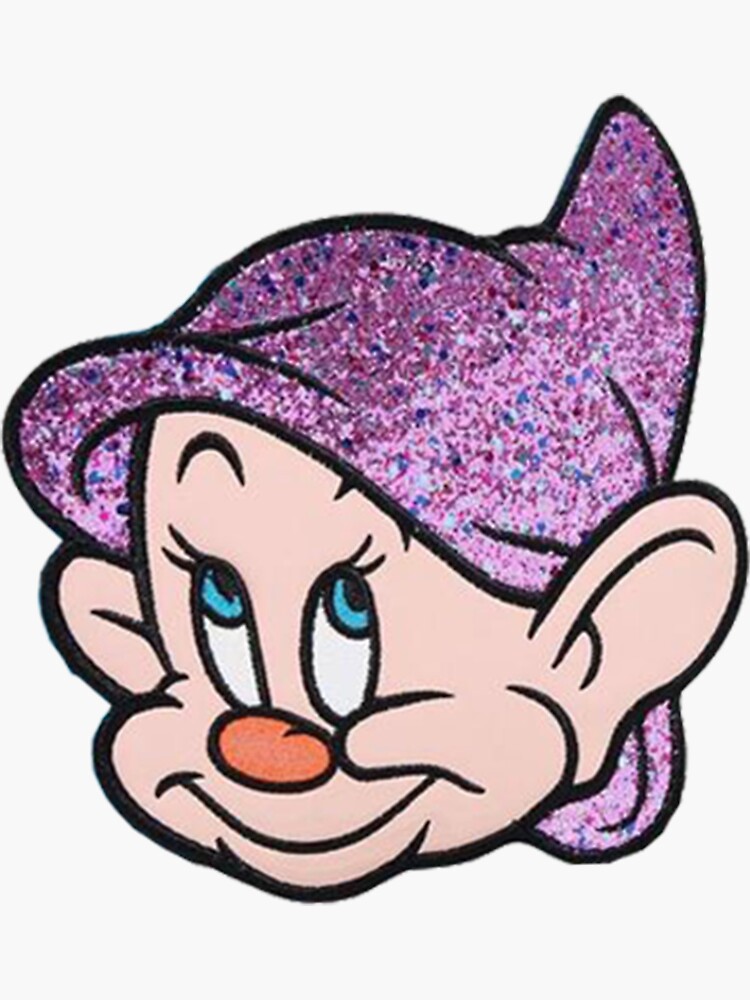 Dopey The Seven Dwarfs Sticker For Sale By Mayagibson Redbubble 