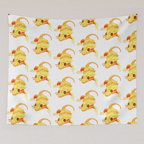 Aperçu de l'œuvre Gecko à crête créée et vendue par Joe Richichi.