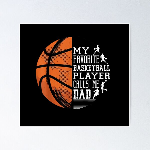 Item preview, Mens My Favorite Basketball Player Calls Me Dad Basketball Dad T-Shirt designed and sold by BlankenbeOdette.