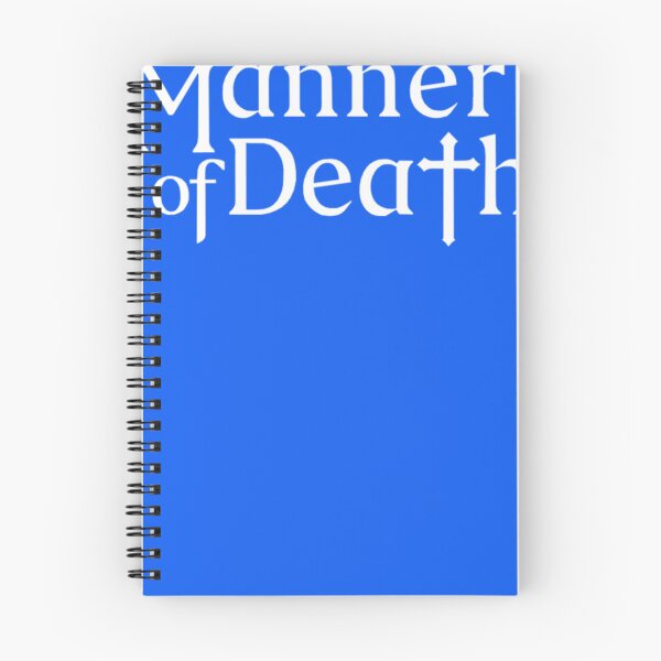 Item preview, Manner of Death Logo White Classic T-Shirt designed and sold by RobinsSeipel.
