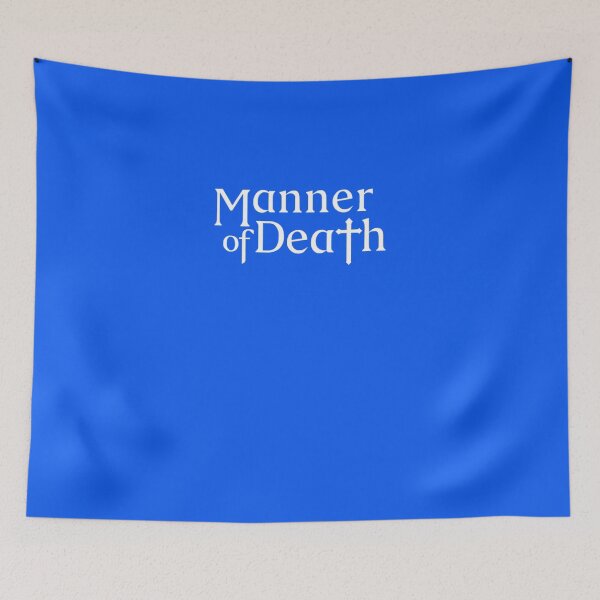 Item preview, Manner of Death Logo White Classic T-Shirt designed and sold by RobinsSeipel.
