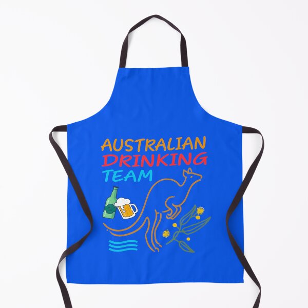 Item preview, Australian Drinking Beer Team , Funny Australia Country Drink Alcohol - Design illustration Classic designed and sold by Khadijasdoser.