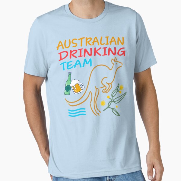 Australia Drinking Team Country Alcohol Beer T Shirt