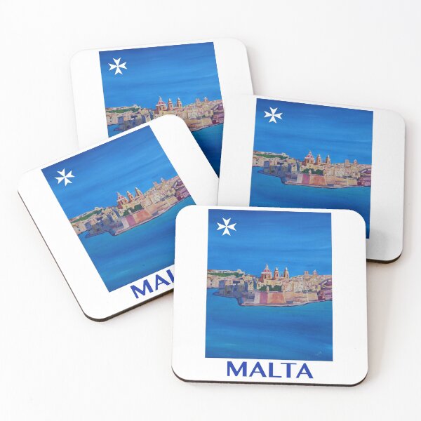 Item preview, Retro poster Malta Valetta designed and sold by artshop77.