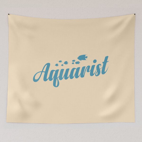Item preview, Aquarium Aquarist Blue Beautiful designed and sold by queencrown.