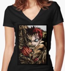 GAARA Women's Fitted V-Neck T-Shirt