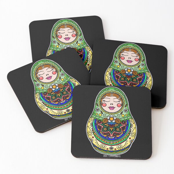 Item preview, Gifts For Women Russian Nesting Doll (2, Coloured) Peace Mom Dad Kid Toddler designed and sold by Weissnat1982.