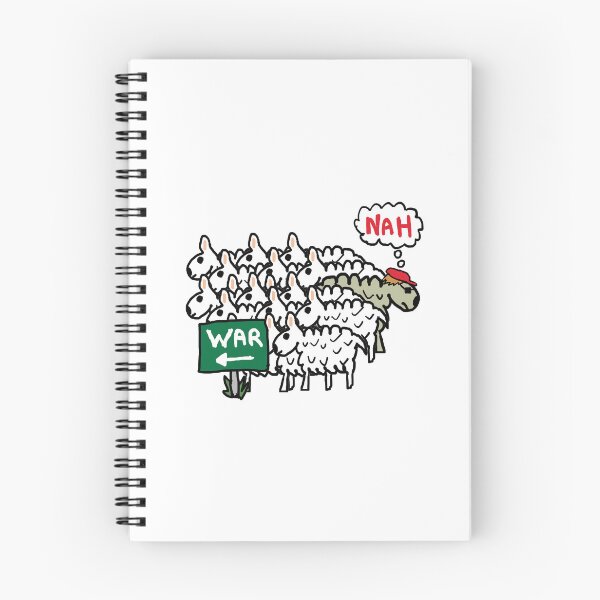 Item preview, Anti War Sheep designed and sold by Mark-Ewbie.