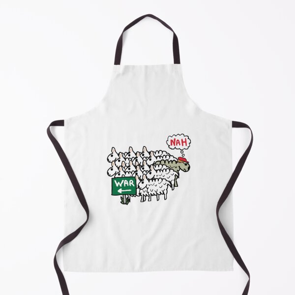 Item preview, Anti War Sheep designed and sold by Mark-Ewbie.