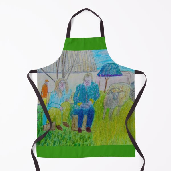 Item preview, Sheep farmer in work designed and sold by MartaTerkiewicz.
