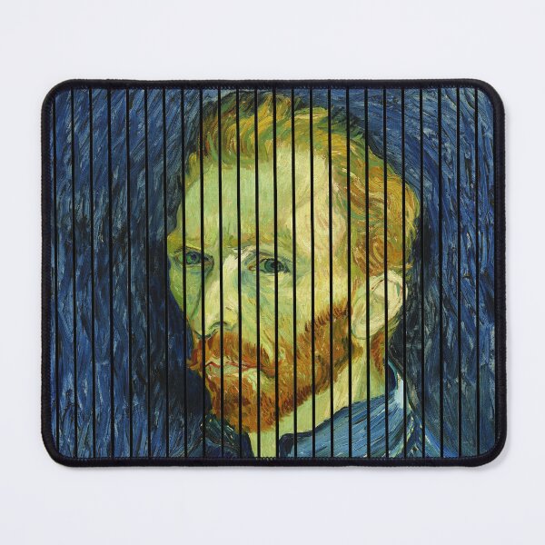 Item preview, Striped Self-Portrait by Vincent van Gogh designed and sold by ramazis.