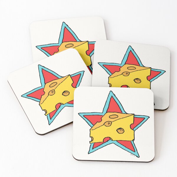 Item preview, Cheese Superstar Gourmet Food Cartoon designed and sold by ElJimmo.