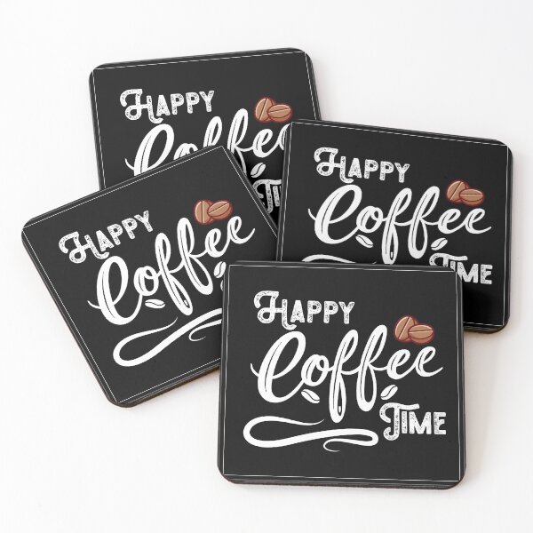 Item preview, Happy Coffee Time designed and sold by DigitalBeast.
