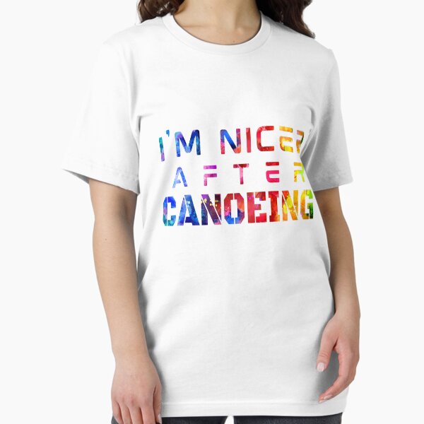 Item preview, I'm Nicer After Canoeing watercolor designed and sold by Joanna-Asia.