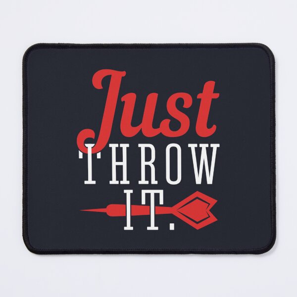 Item preview, Just Throw It Funny Darts Player designed and sold by ErionHoxhallari.