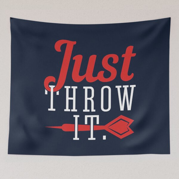 Item preview, Just Throw It  Funny Darts Player designed and sold by ErionHoxhallari.