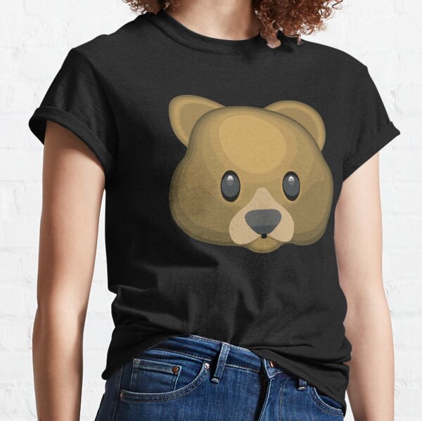 Emoji Bear T Shirts Redbubble - shoulder sloth shirt bear shirt roblox