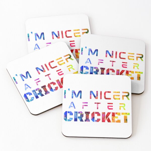 Item preview, I'm Nicer After Cricket watercolor designed and sold by Joanna-Asia.