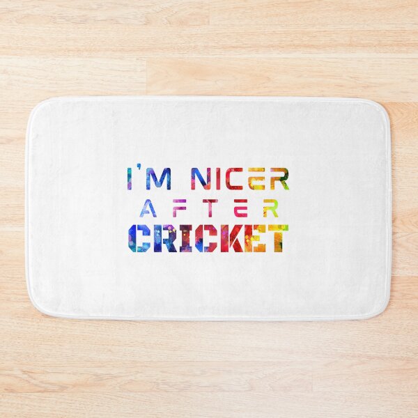 Item preview, I'm Nicer After Cricket watercolor designed and sold by Joanna-Asia.