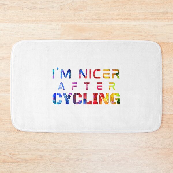 Item preview, I'm Nicer After Cycling watercolor designed and sold by Joanna-Asia.