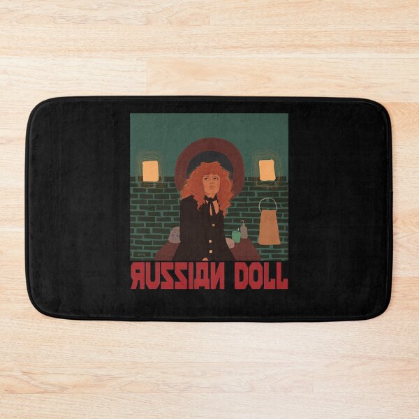 Item preview, Music Retro Russian Doll White Black Red With Deep V Neckline designed and sold by Weissnat1982.