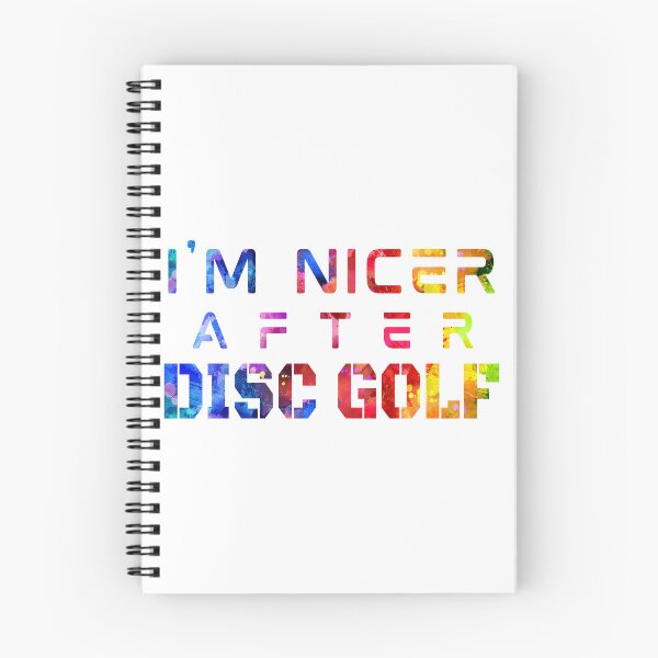 Item preview, I'm Nicer After Disc Golf watercolor designed and sold by Joanna-Asia.