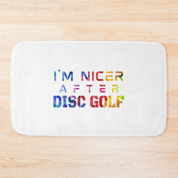 Item preview, I'm Nicer After Disc Golf watercolor designed and sold by Joanna-Asia.