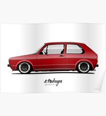 Golf mk1 Poster